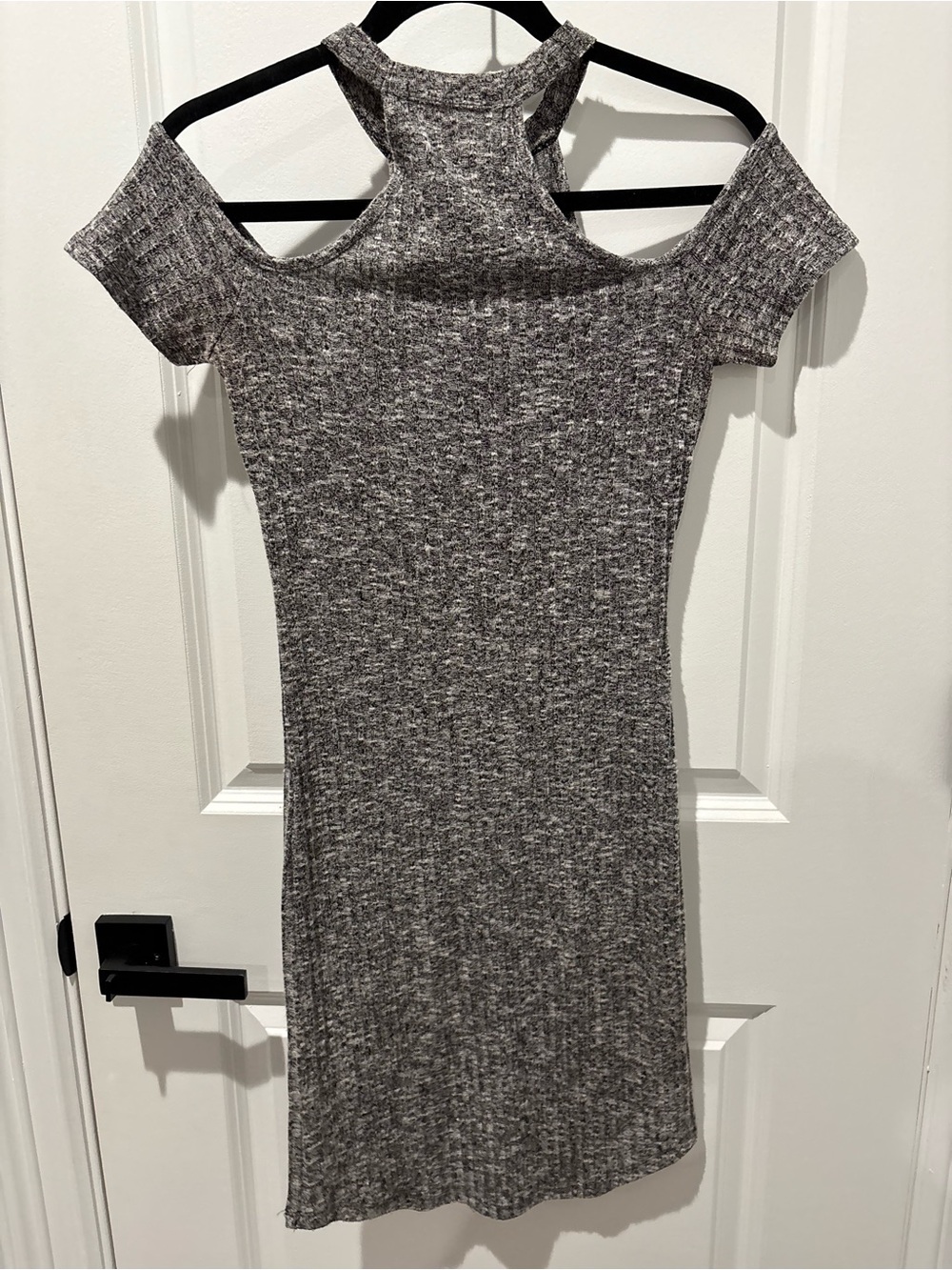 Gray Mini Dress - Picture 2 of 2
